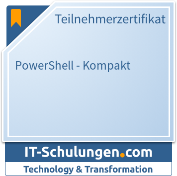 IT-Schulungen Badge: PowerShell Komplet - Der Intensivkurs Kompakt
