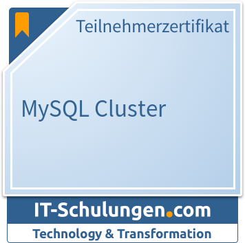 IT-Schulungen Badge: MySQL Cluster