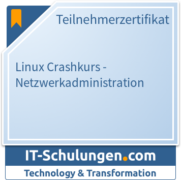 IT-Schulungen Badge: Linux Crashkurs - Netzwerkadministration