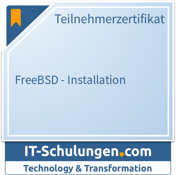 IT-Schulungen Badge: FreeBSD - Installation
