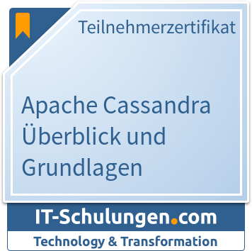 IT-Schulungen Badge: Apache Cassandra Überblick und Grundlagen