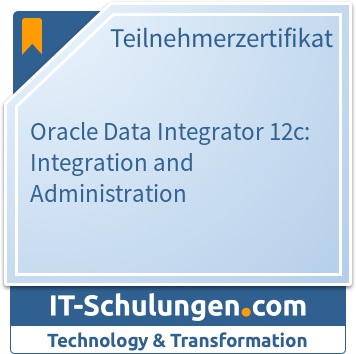 IT-Schulungen Badge: Oracle Data Integrator 12c: Integration and Administration