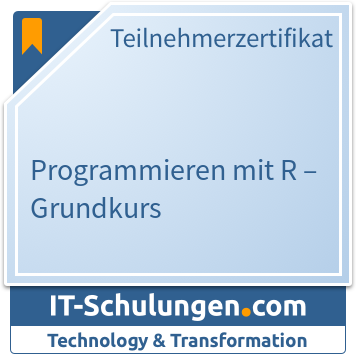 IT-Schulungen Badge: Programmieren mit R – Grundkurs