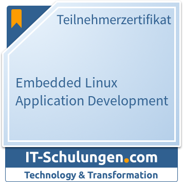IT-Schulungen Badge: Embedded Linux Application Development