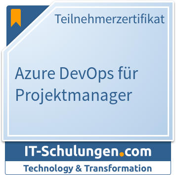 IT-Schulungen Badge: Azure DevOps für Projektmanager