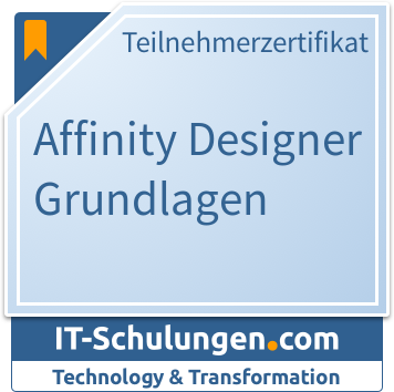 IT-Schulungen Badge: Affinity Designer Grundlagen