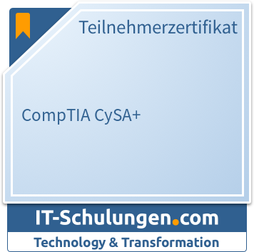 IT-Schulungen Badge: CompTIA CySA+