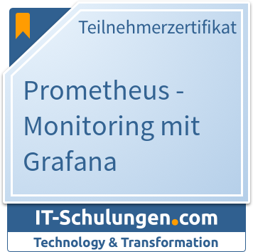 IT-Schulungen Badge: Prometheus - Monitoring mit Grafana