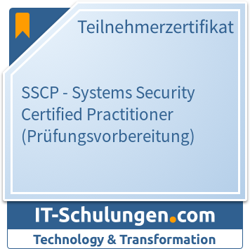 IT-Schulungen Badge: ISC2 SSCP - Systems Security Certified Practitioner