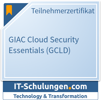 IT-Schulungen Badge: GIAC Cloud Security Essentials (GCLD)